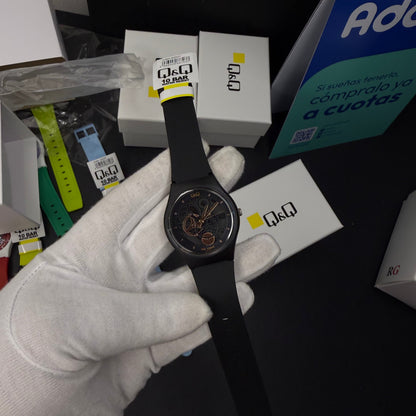 QyQ SUMERGIBLE TIPO SWATCH UNISEX  ORIGINAL REF-V39A-500VY