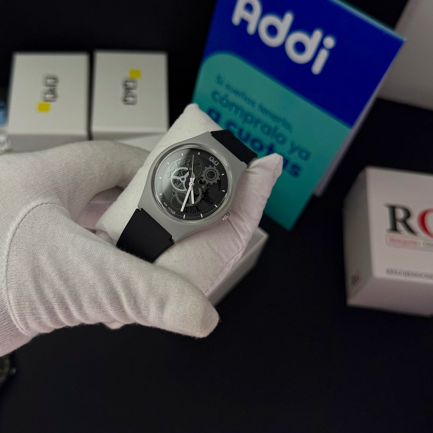 QyQ SUMERGIBLE TIPO SWATCH UNISEX ORIGINAL REF-V39A-505VY