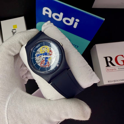 QyQ SUMERGIBLE TIPO SWATCH UNISEX ORIGINAL REF-V41A-501VY