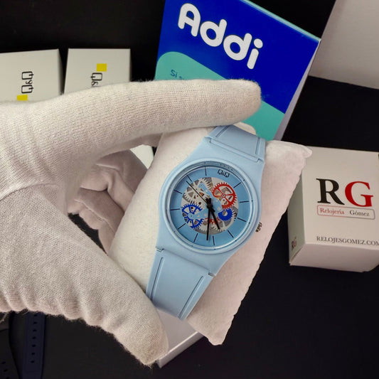 QyQ SUMERGIBLE TIPO SWATCH UNISEX ORIGINAL REF-V41A-503VY