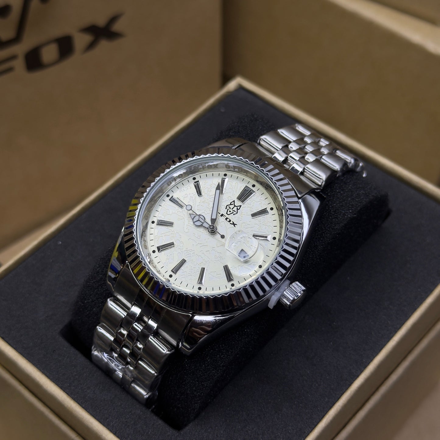 G FOX ORIGINAL x RLX SUMERGIBLE PARA HOMBRE REF-DAY DATE 22011-PB