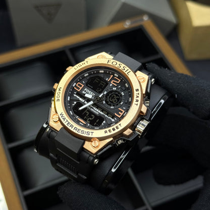 FOSSIL X G-SHOCK DOBLE HORA PARA HOMBRE REF-NR