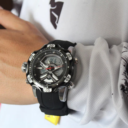 INVICTA DOBLE HORA SUMERGIBLE PARA HOMBRE REF-1837-NPN