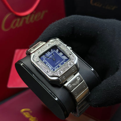 CARTIER SANTOS CUBANO  PARA DAMA REF PA