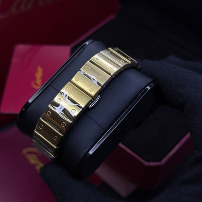 CARTIER SANTOS CUBANO  PARA DAMA REF DB
