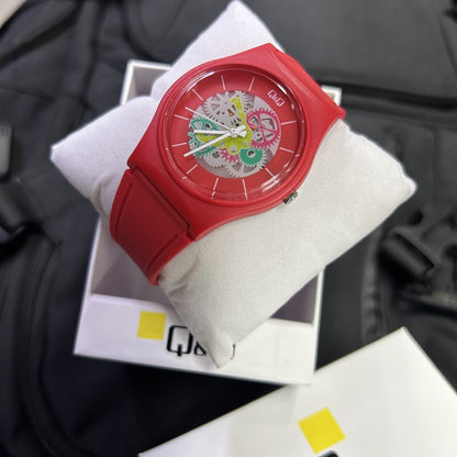 QyQ  TIPO SWATCH  UNISEX UN HOMBRE Y DAMA ORIGINAL REF-V41A-504VY