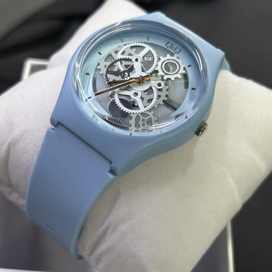 QyQ TIPO SWATCH  UNISEX UN HOMBRE Y DAMA  ORIGINAL REF-V39A-503VY