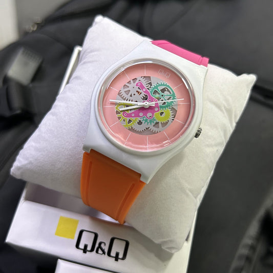 QyQ TIPO SWATCH  UNISEX UN HOMBRE Y DAMA ORIGINAL REF-V41A-507VY