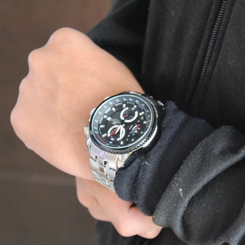 CASIO EDIFICE FUNCIONAL PARA HOMBRE REF 5177 PN RELOJES JJ