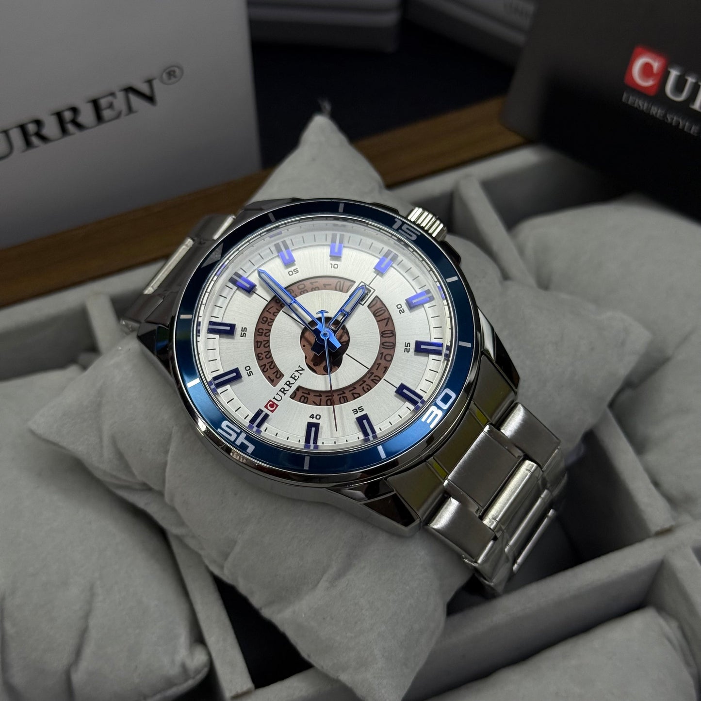 CURREN ORIGINAL X RLX SUMERGIBLE PARA HOMBRE REF SUBMARINE 8359-PB