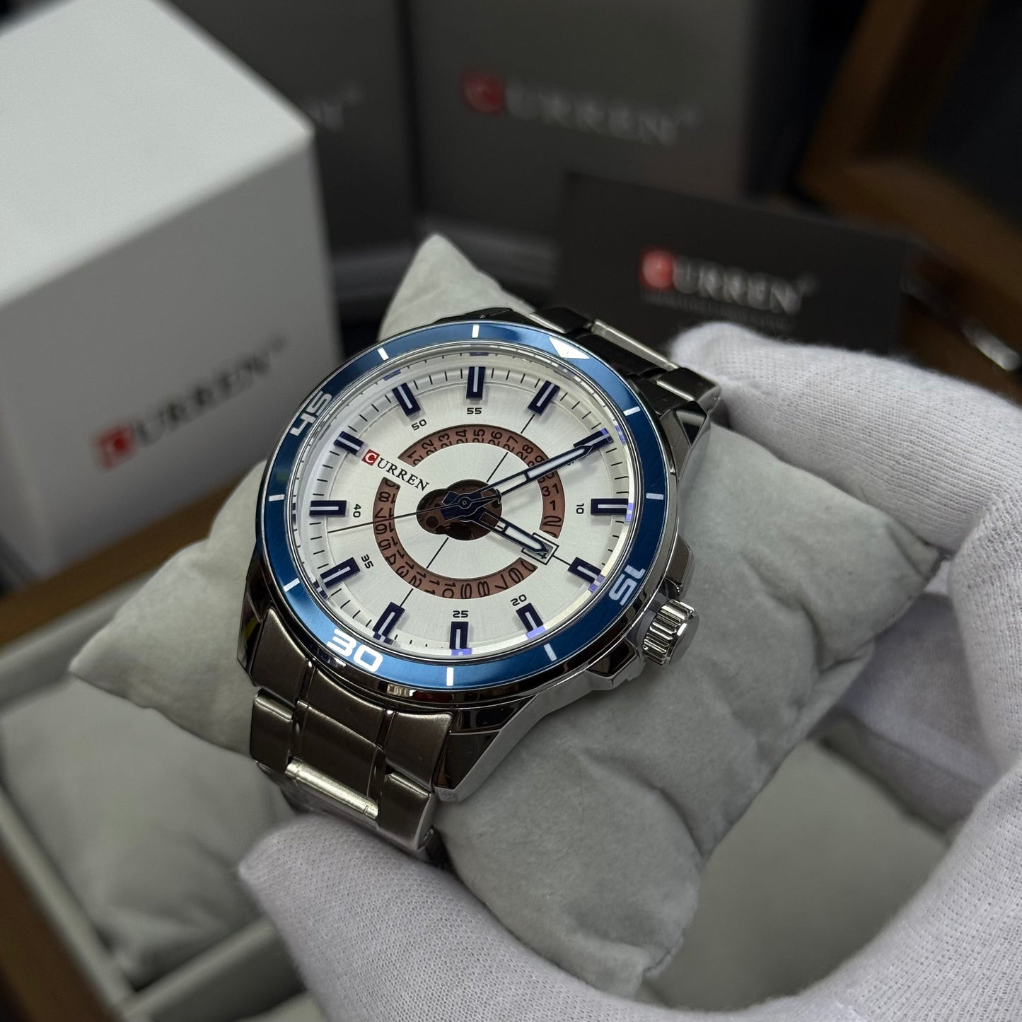 CURREN ORIGINAL X RLX SUMERGIBLE PARA HOMBRE REF SUBMARINE 8359-PB