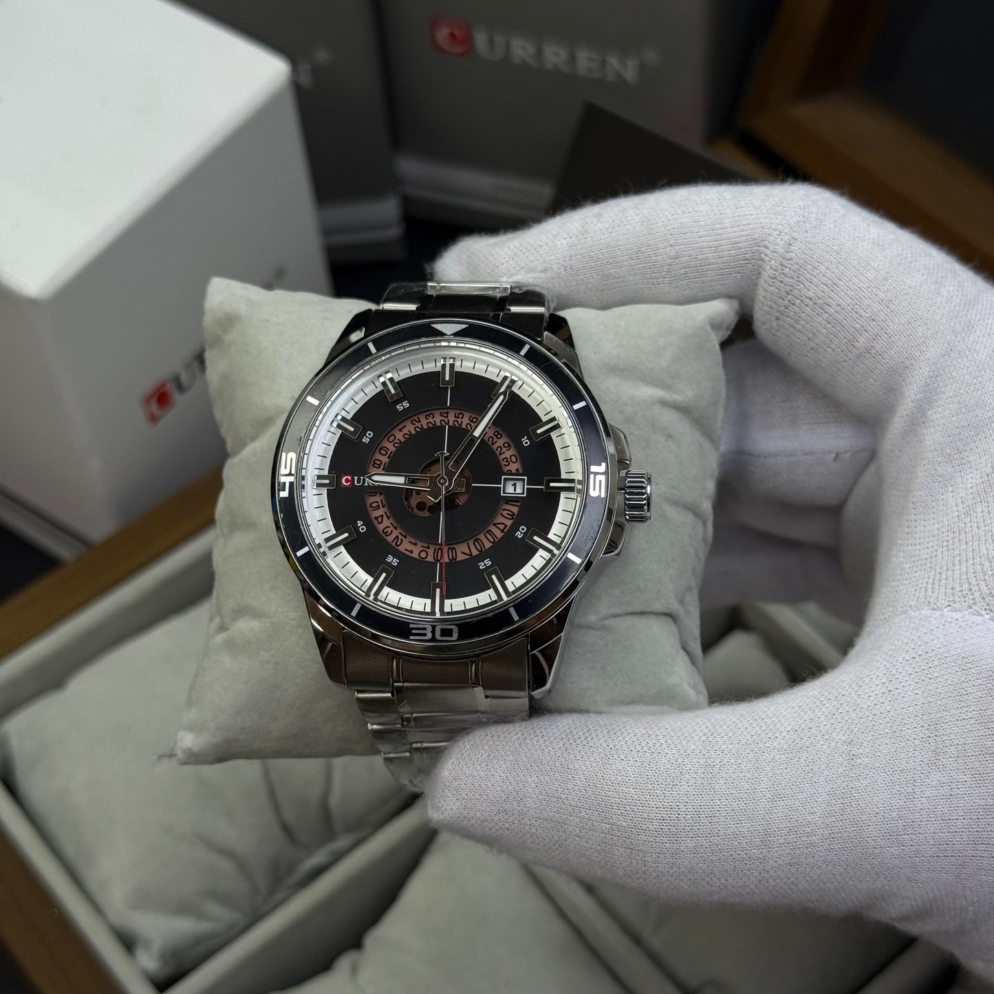 CURREN ORIGINAL X RLX SUMERGIBLE PARA HOMBRE REF SUBMARINE 8359-PN