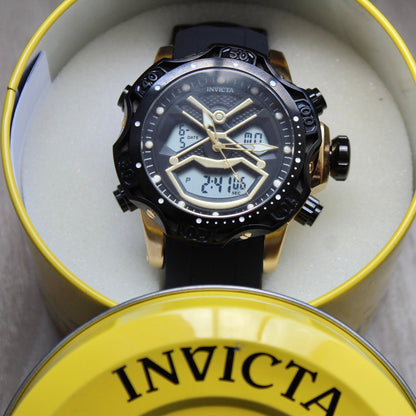 INVICTA DOBLE HORA SUMERGIBLE PARA HOMBRE REF-1837-NDA