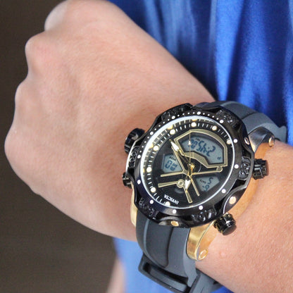INVICTA DOBLE HORA SUMERGIBLE PARA HOMBRE REF-1837-NDA