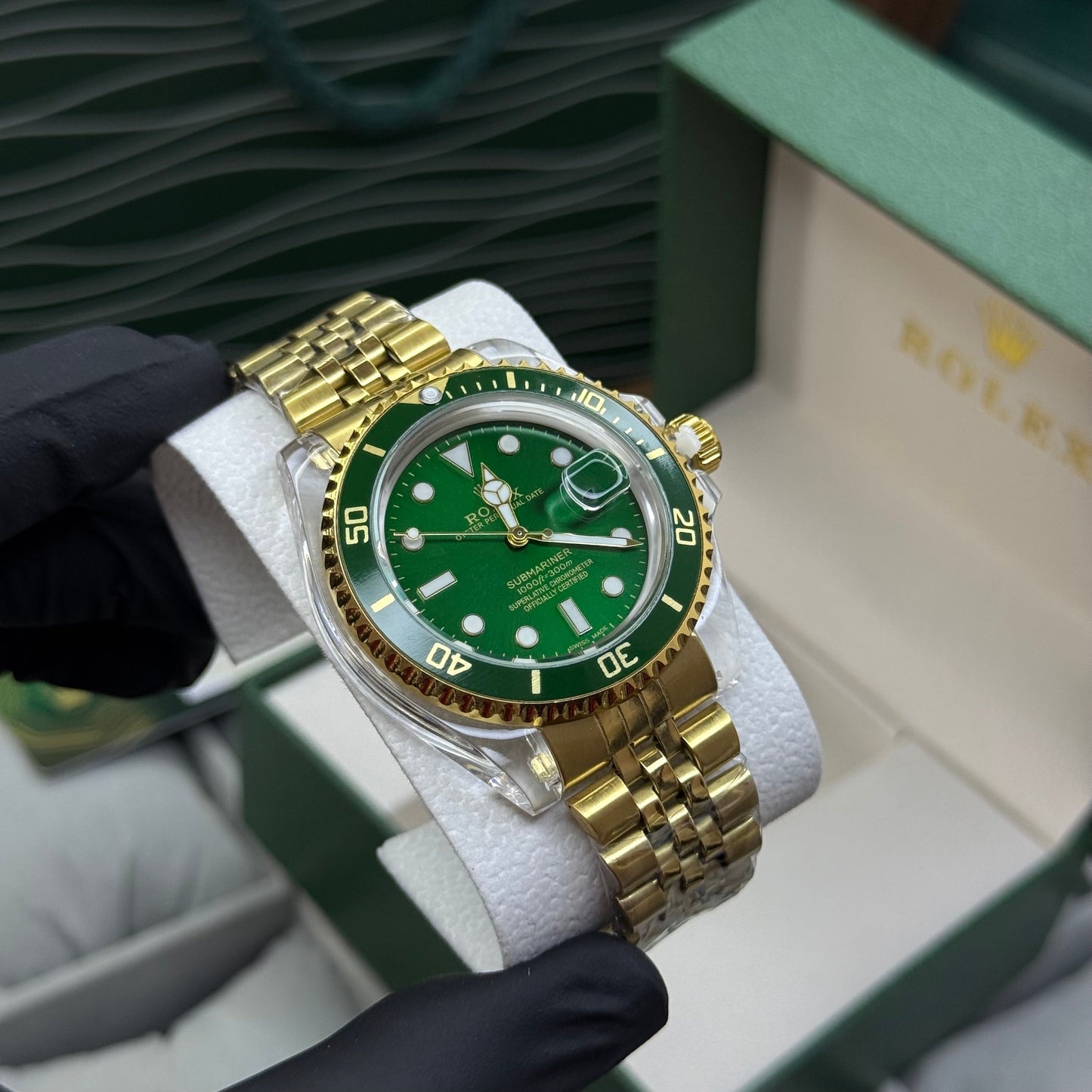 RLX SUBMARINER PARA HOMBRE REF-TRASNPARENTE DV