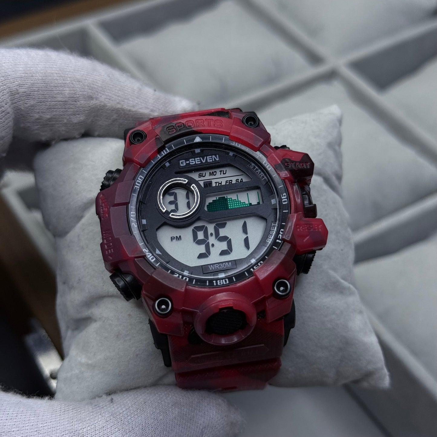 G-SEVEN X G-SHOCK  PARA DAMA REF-640CL RN