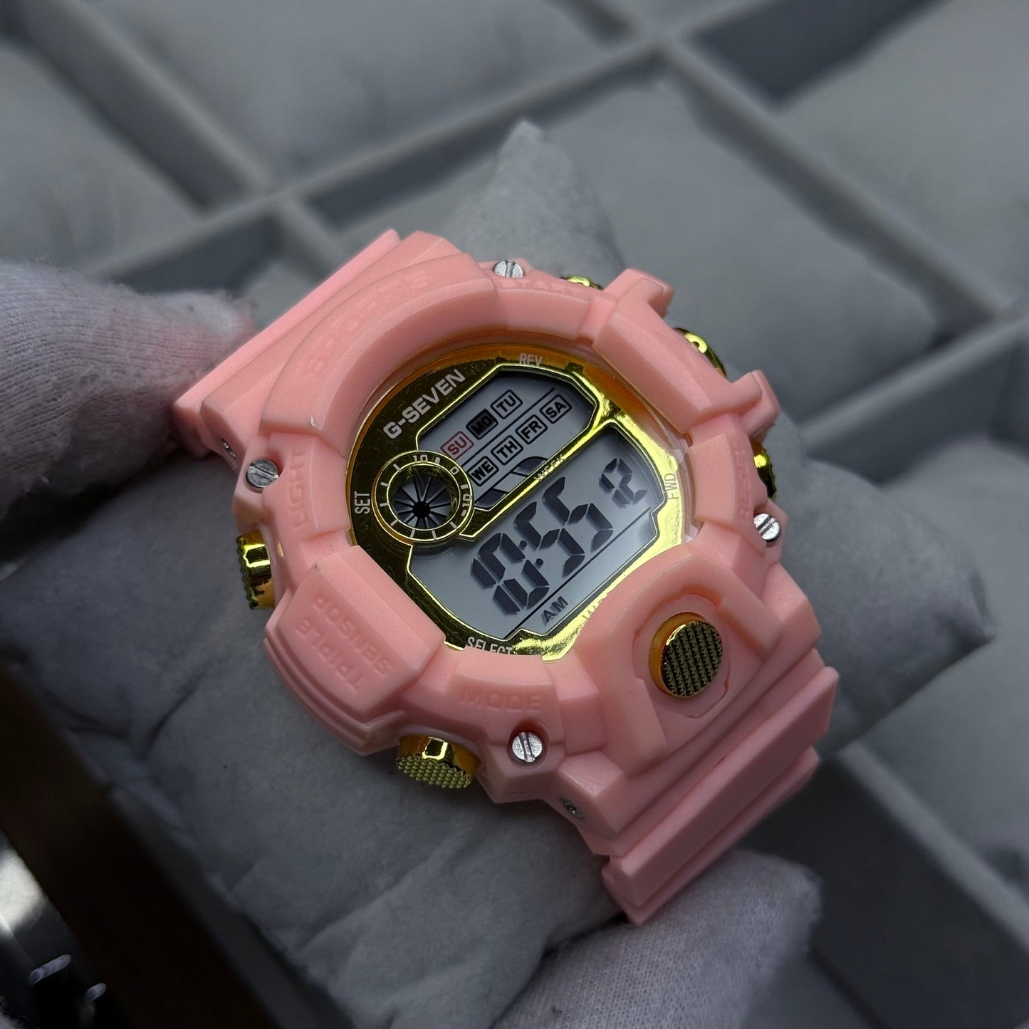 G-SEVEN X G-SHOCK  PARA DAMA REF-643L RD