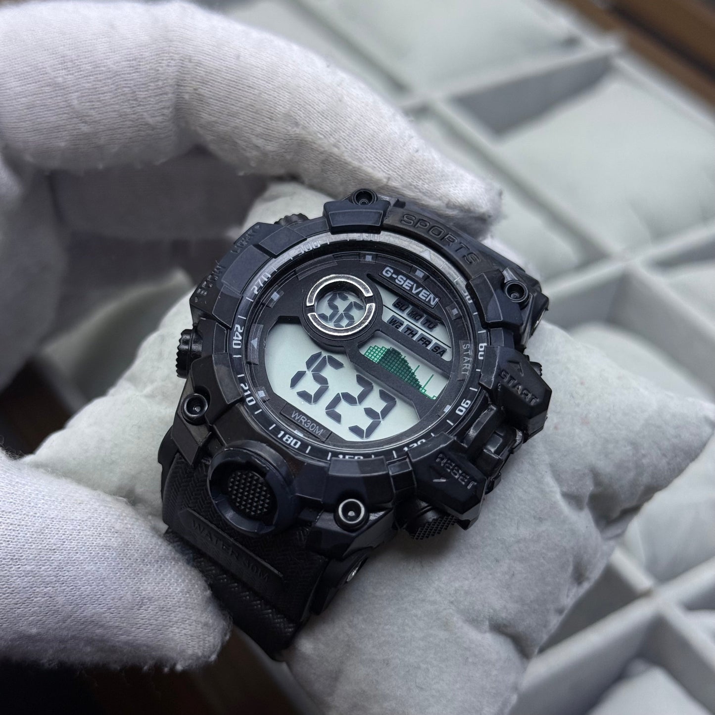 G-SEVEN X G-SHOCK  PARA DAMA REF-640CL GN