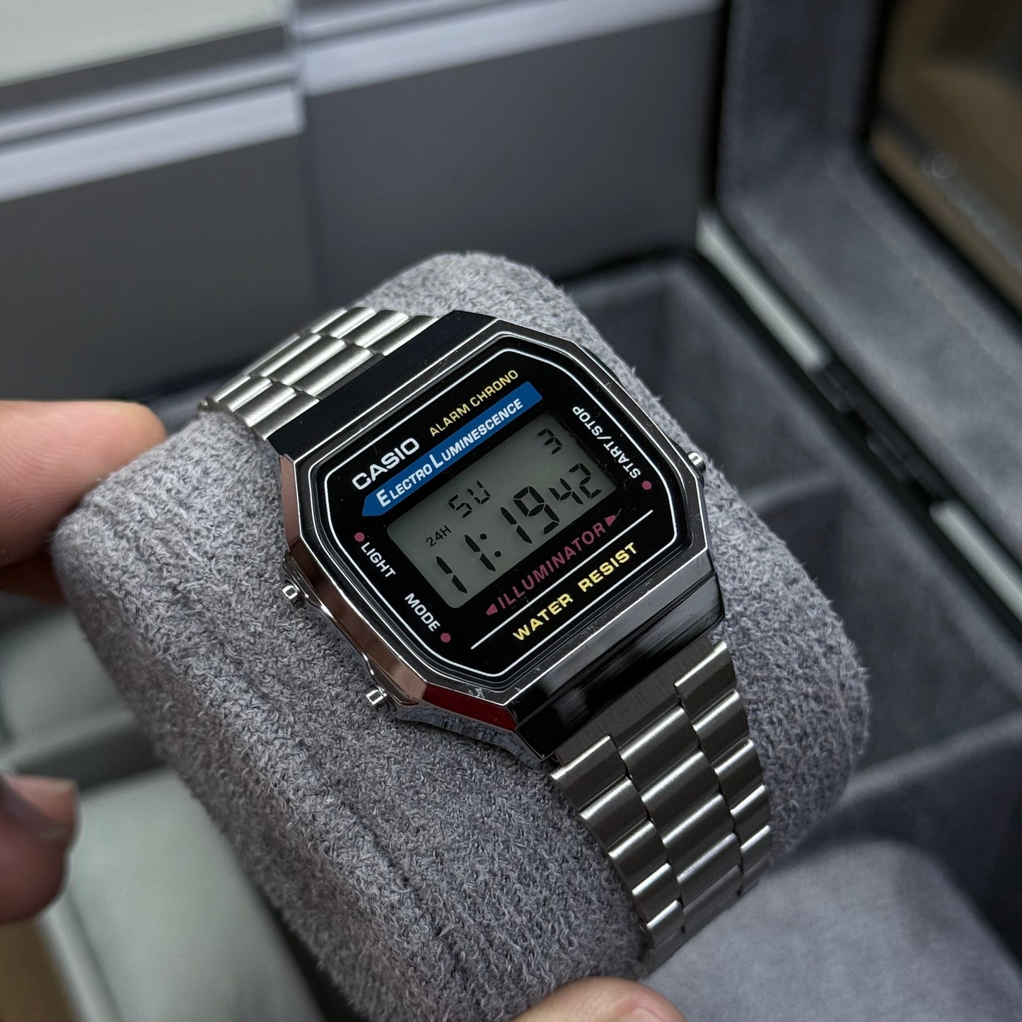 CASIO RETRO UNISEX REF A168-PN