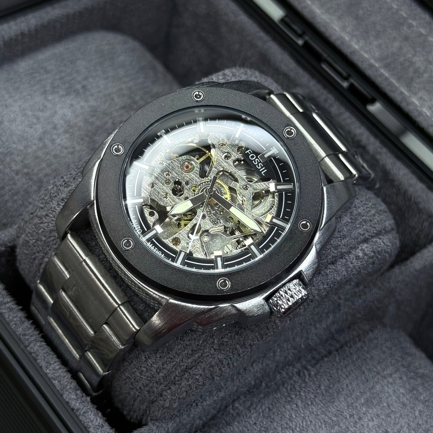 FOSSIL AUTOMATICO PARA HOMBRE REF-3082-PN2