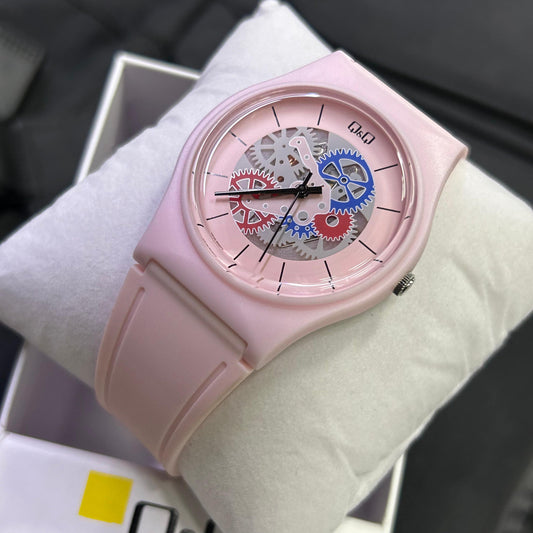 QyQ TIPO SWATCH  UNISEX UN HOMBRE Y DAMA ORIGINAL REF-V41A-502VY