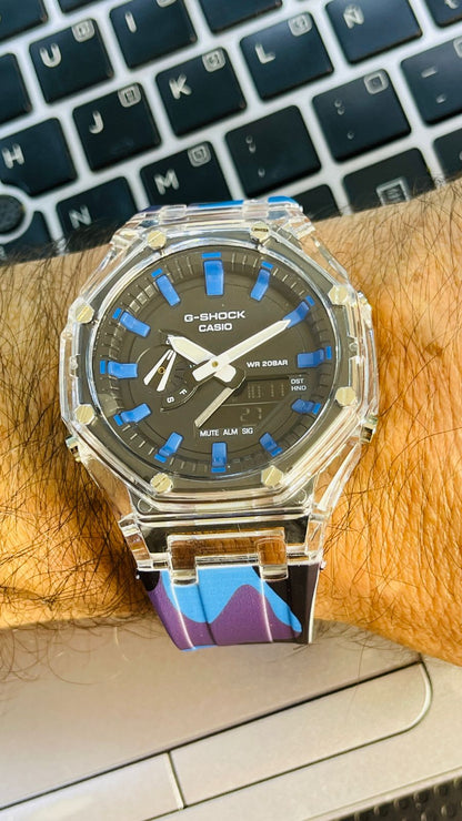 CASIO G-SHOCK TRANSPARENTE PARA HOMBRE REF-AN