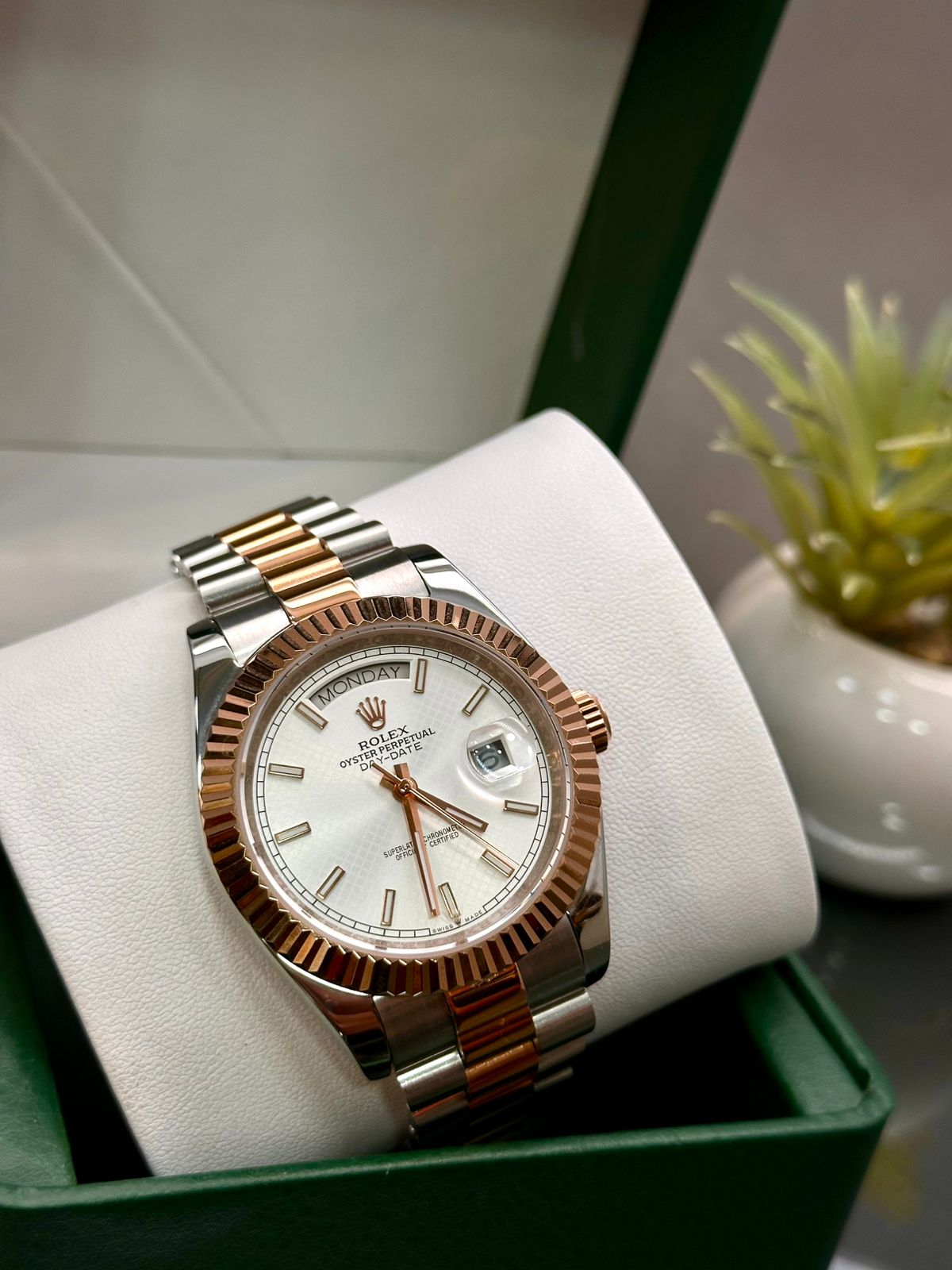 RLX PRESIDENT PARA HOMBRE  ALTA GAMA AUTOMATICO- POB