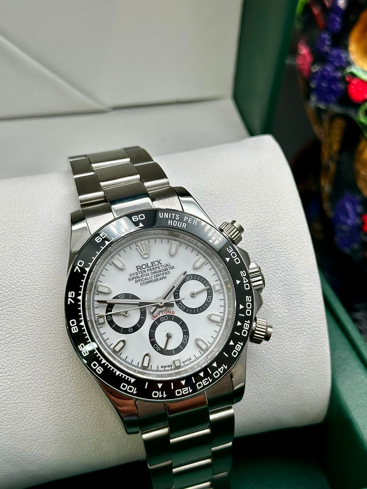 RLX DAYTONA PARA HOMBRE ALTA GAMA AUTOMATICO-PBN