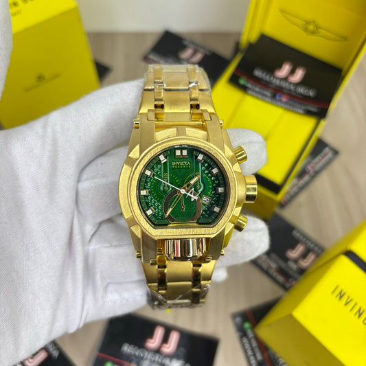 INVICTA BOLT ACERO PARA DAMA FONDO VERDE  REF-DV