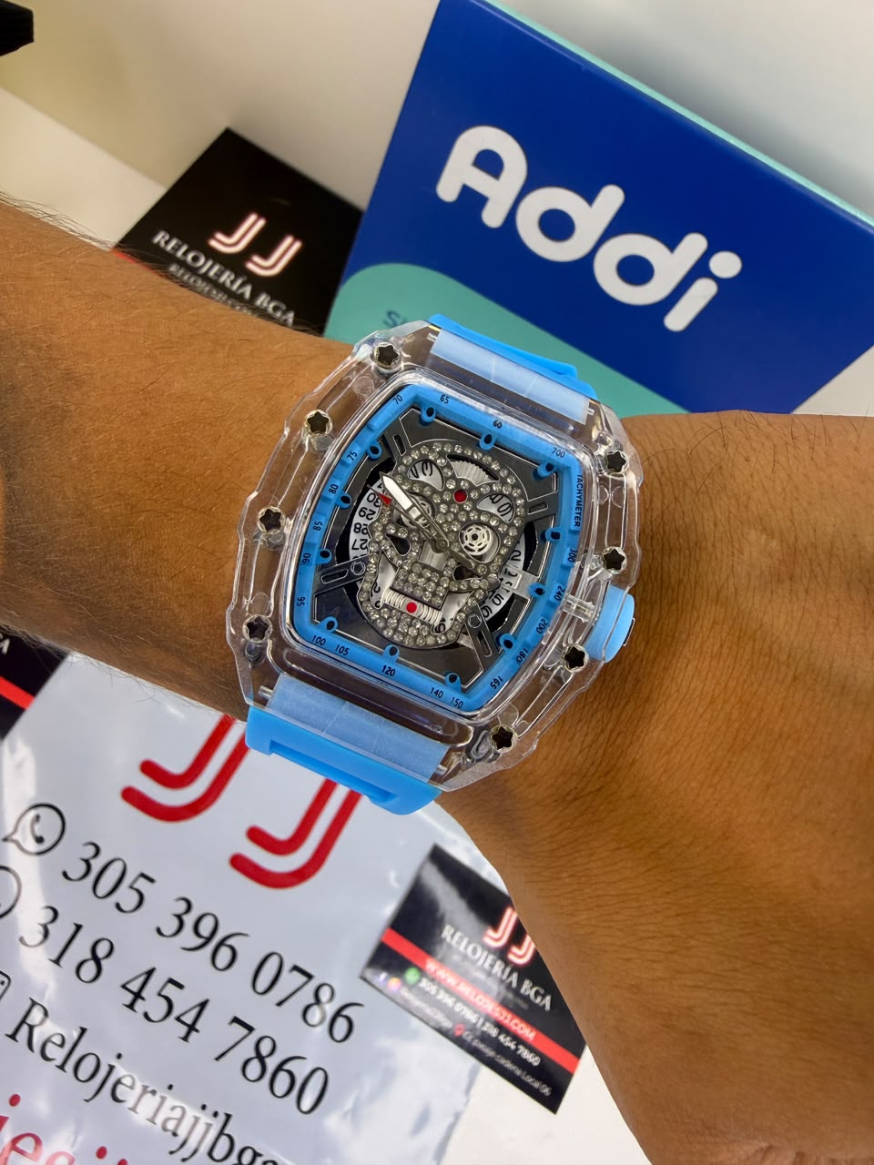 RICHARD MILLE TRANSPARENTE PARA HOMBRE REF-A