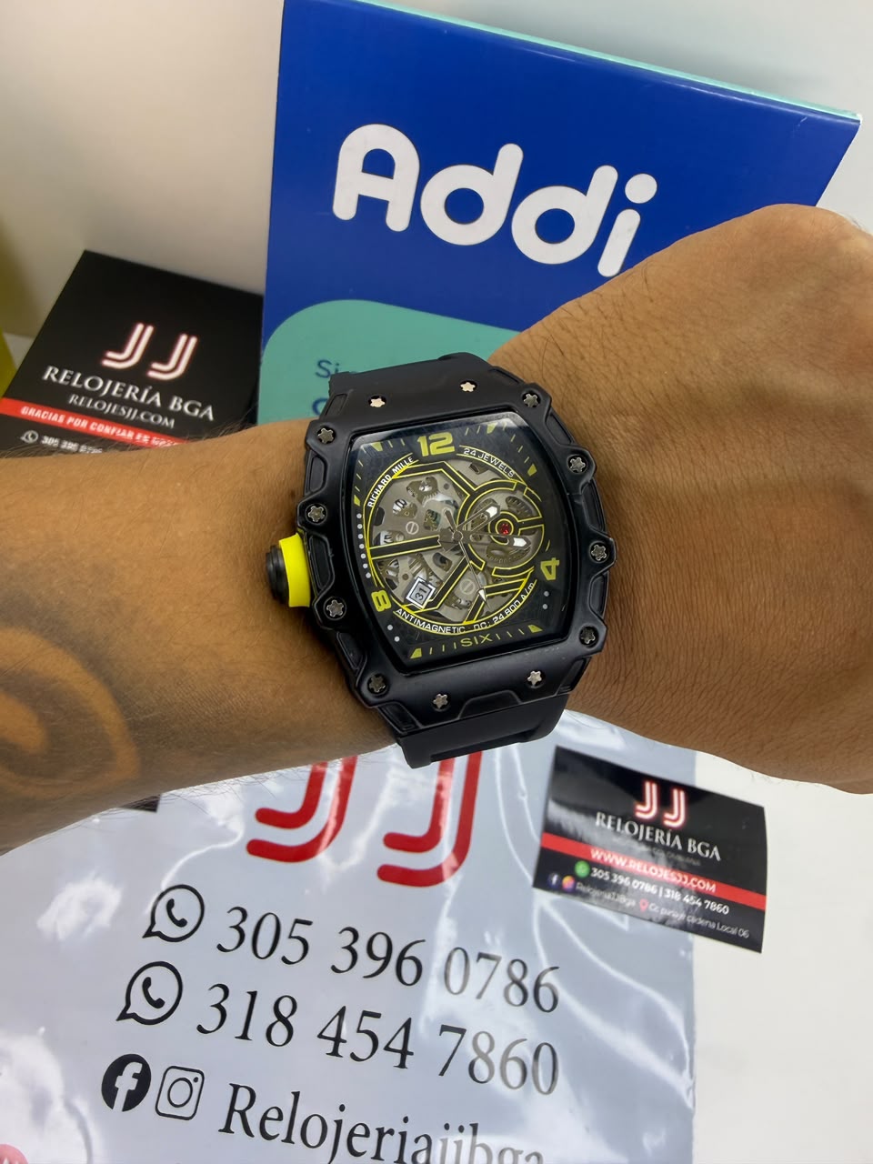 RICHARD MILLE PARA HOMBRE IZ REF-NAM