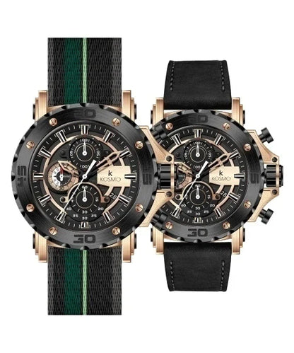 RELOJ KOSMO K3932G CRONÓGRAFO DOS PULSOS INTERCAMBIABLES