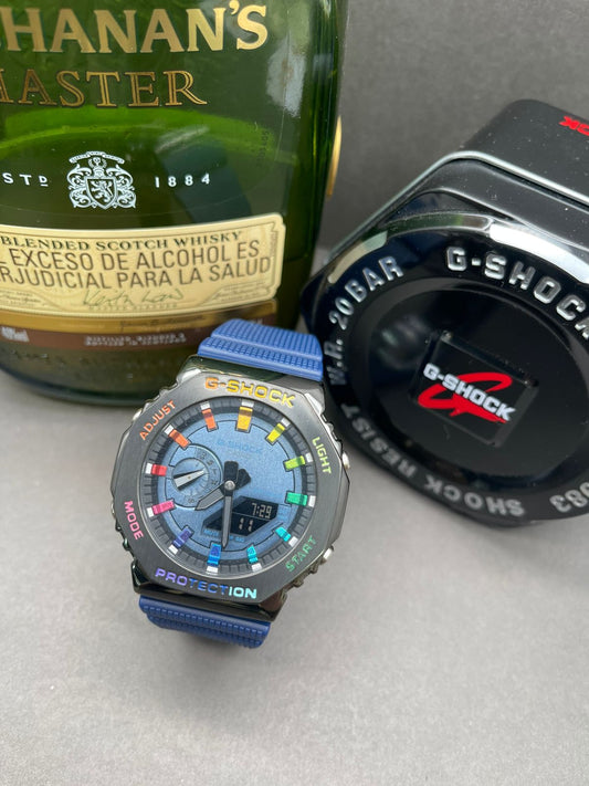 CASIO G-SHOCK  PARA HOMBRE REF-AM