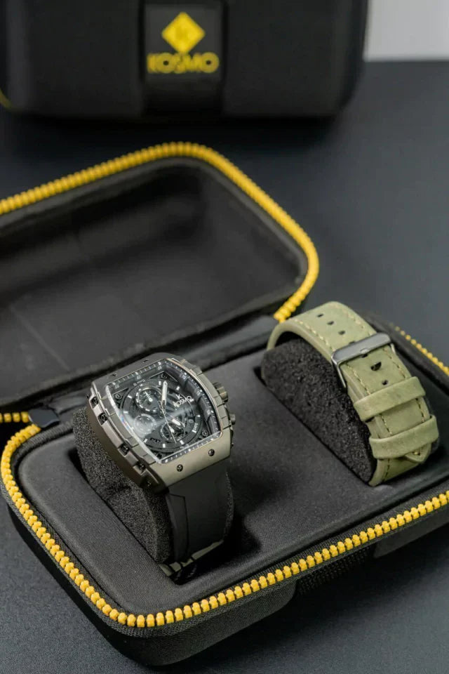 RELOJ KOSMO K3997G CRONÓGRAFO DOS PULSOS INTERCAMBIABLES