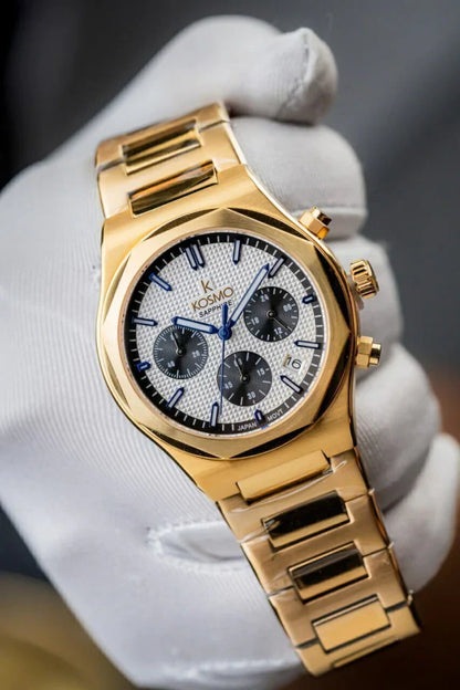 Reloj Kosmo 646-7 – Cronógrafo Dorado