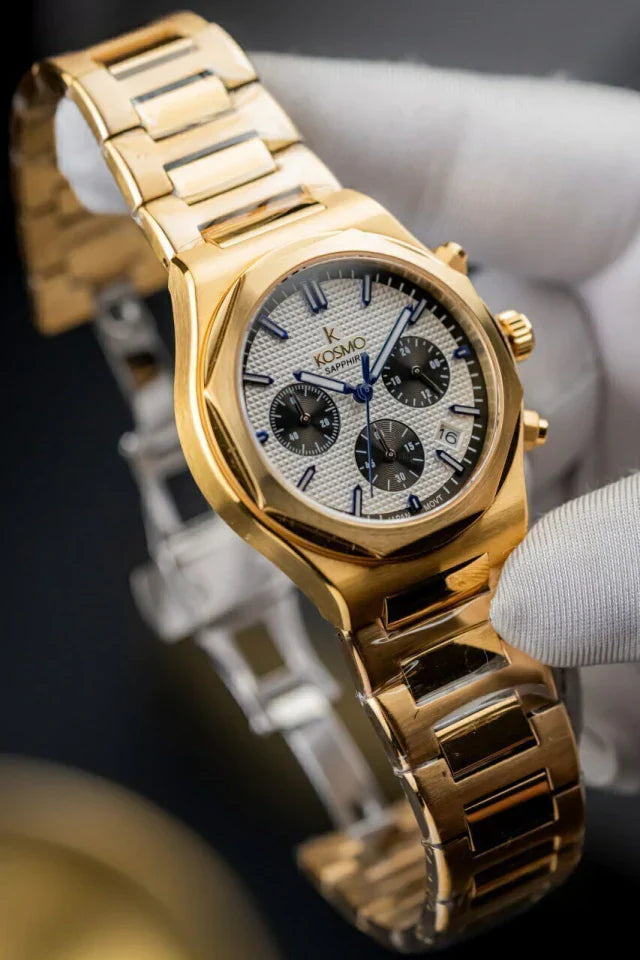 Reloj Kosmo 646-7 – Cronógrafo Dorado