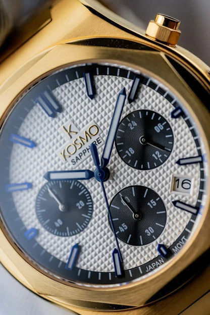 Reloj Kosmo 646-7 – Cronógrafo Dorado