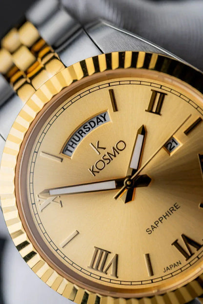 Reloj Kosmo 583s-7 – Bicolor Acero y Oro