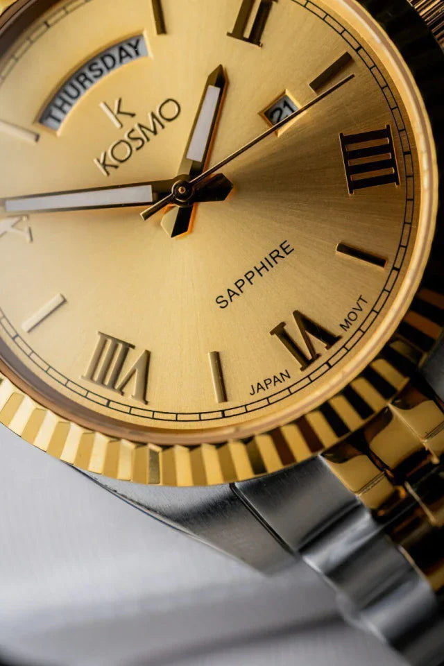 Reloj Kosmo 583s-7 – Bicolor Acero y Oro