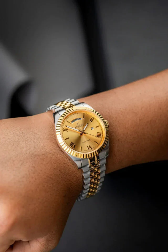 Reloj Kosmo 583s-7 – Bicolor Acero y Oro