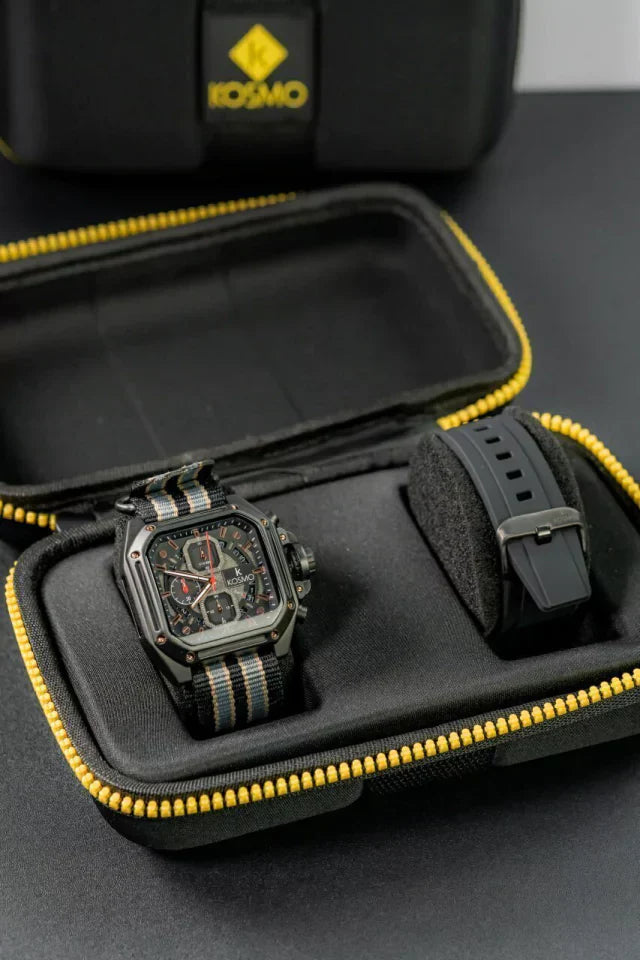 RELOJ KOSMO K4189 CRONÓGRAFO DOS PULSOS INTERCAMBIABLES