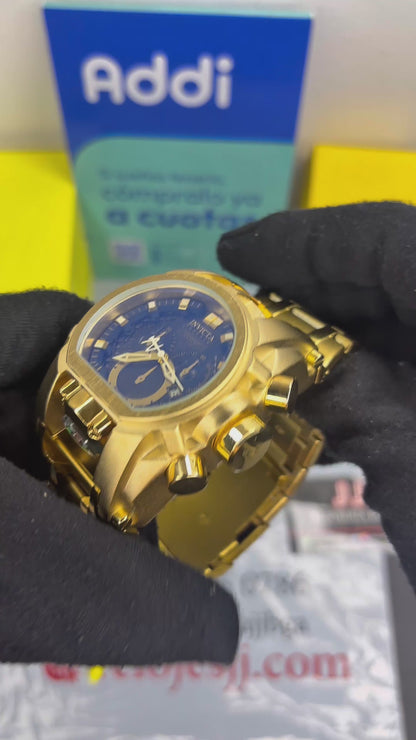 INVICTA BOLT ZEUS ACERO PARA HOMBRE FONDO AZUL  REF-DA
