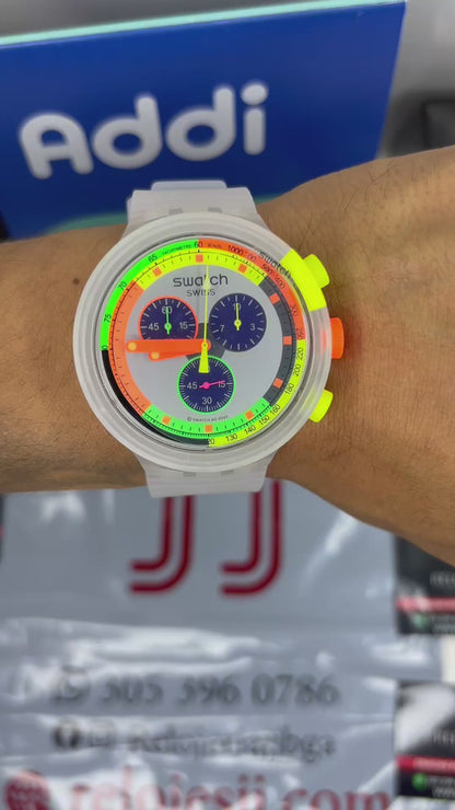 SWATCH ORIGINAL NEON JELLY ALTA GAMA UNISEX REF SCK104