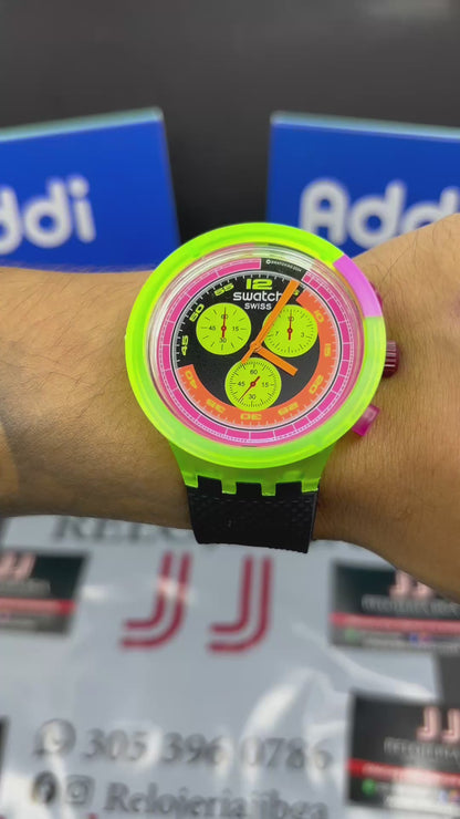 SWATCH NEON PARTY UNISEX REF-NVA