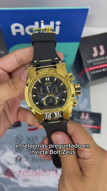 INVICTA BOLT ZEUS GOMA PARA HOMBRE REF-NN