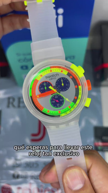 SWATCH ORIGINAL NEON JELLY ALTA GAMA UNISEX REF SCK104