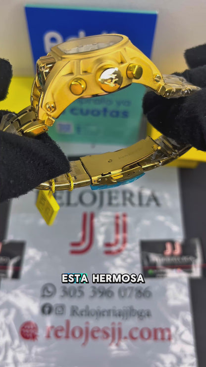 INVICTA BOLT ZEUS  ACERO PARA DAMA FONDO BLANCO  REF-DB